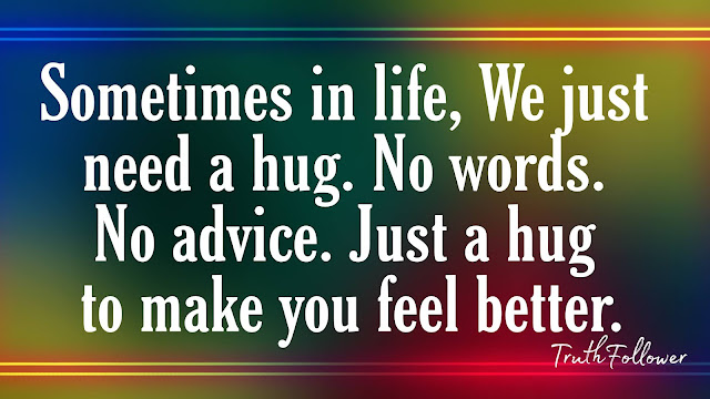 A hug to make you feel better