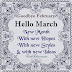 Goodbye February Hello March