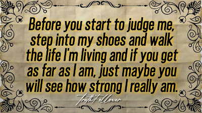 Walk the life I'm living 